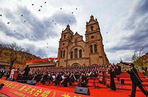 《黄河大合唱》80年后再次在延安唱响