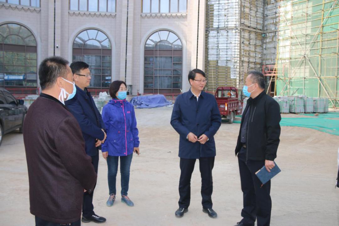 柯昌万调研鲁艺文化园区复工复产工作