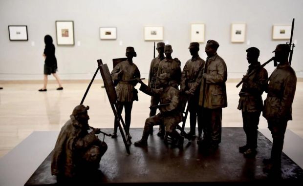 “延安深情——中国美术馆馆藏作品展”开展