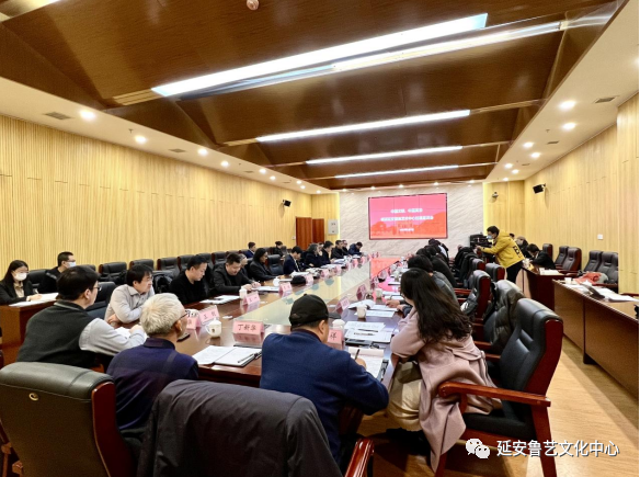 中国文联、中国美协领导来延调研延安版画艺术中